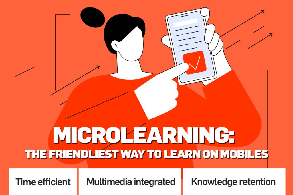 Microlearning si cum schimba regulile in procesul de invatare, avantaje, infografic